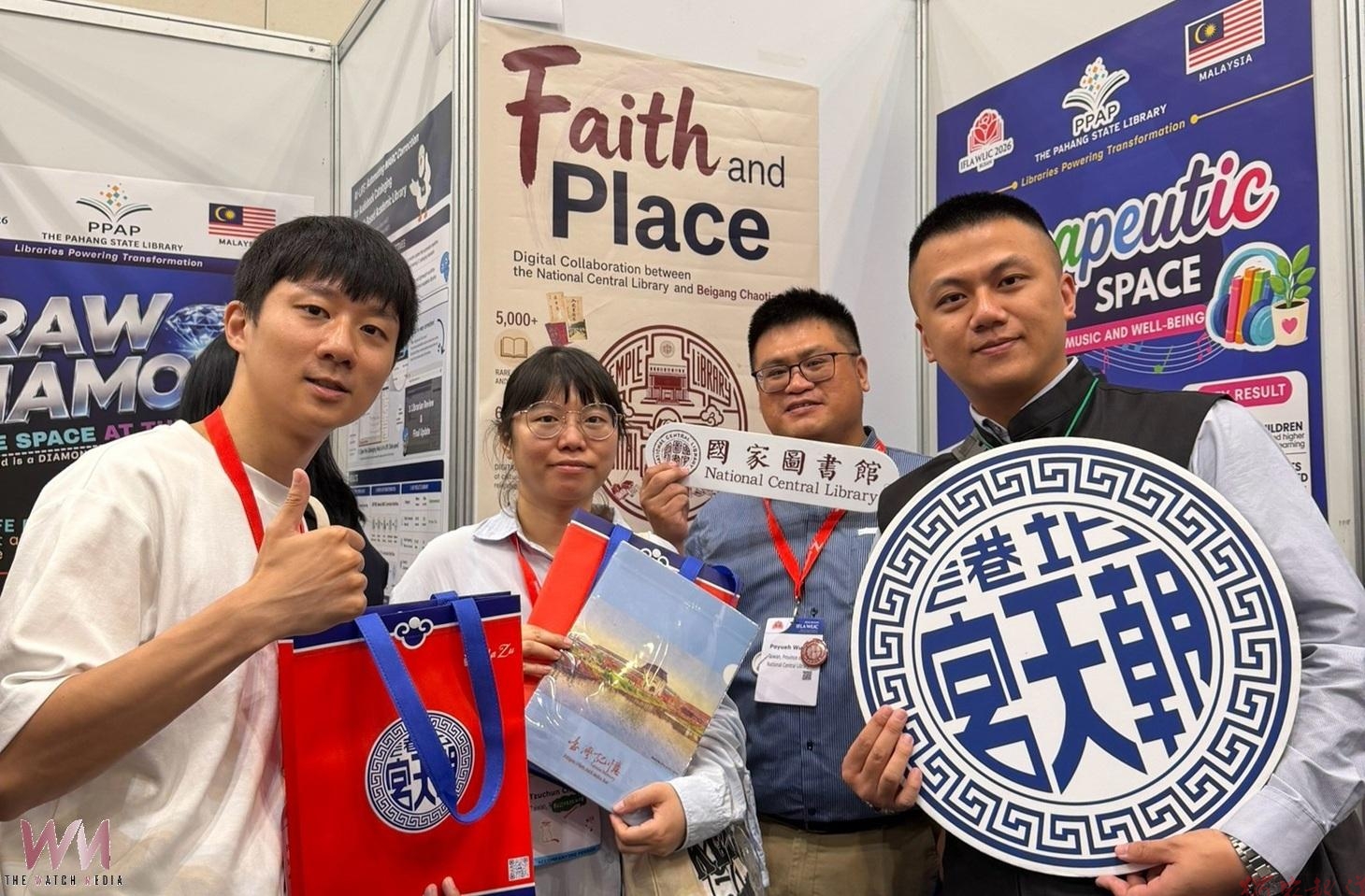 北港朝天宮數位典藏成果走向國際 赴南韓釜山參與世界圖書館大會 北港朝天宮數位典藏成果走向國際 赴南韓釜山參與世界圖書館大會