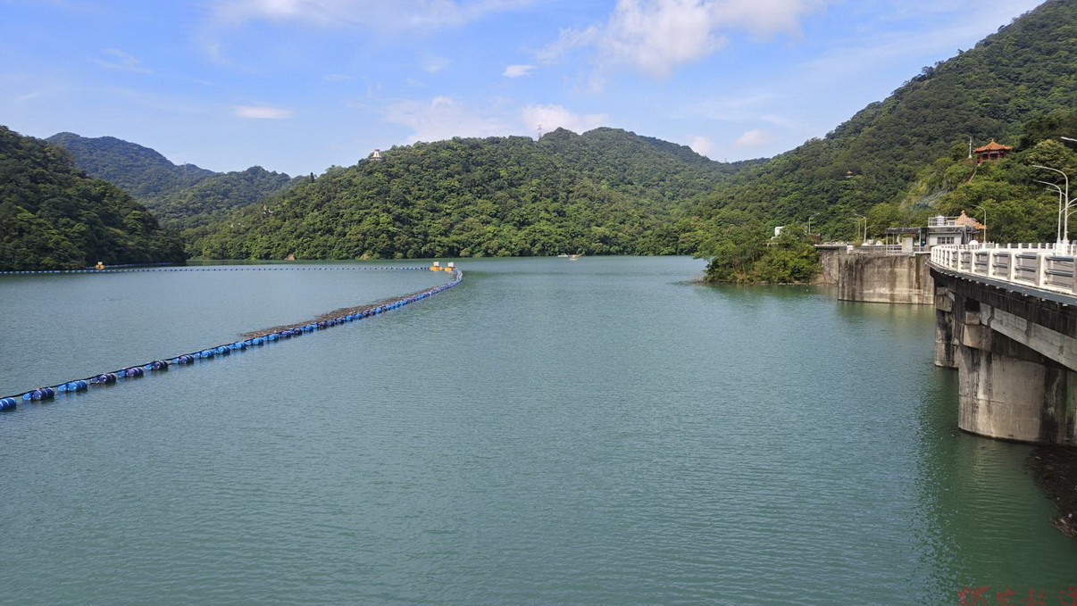 白海豚颱風過境 石門水庫蓄水率100% 防淤隧道沖淤15.8萬立方公尺 白海豚颱風過境 石門水庫蓄水率100% 防淤隧道沖淤15.8萬立方公尺