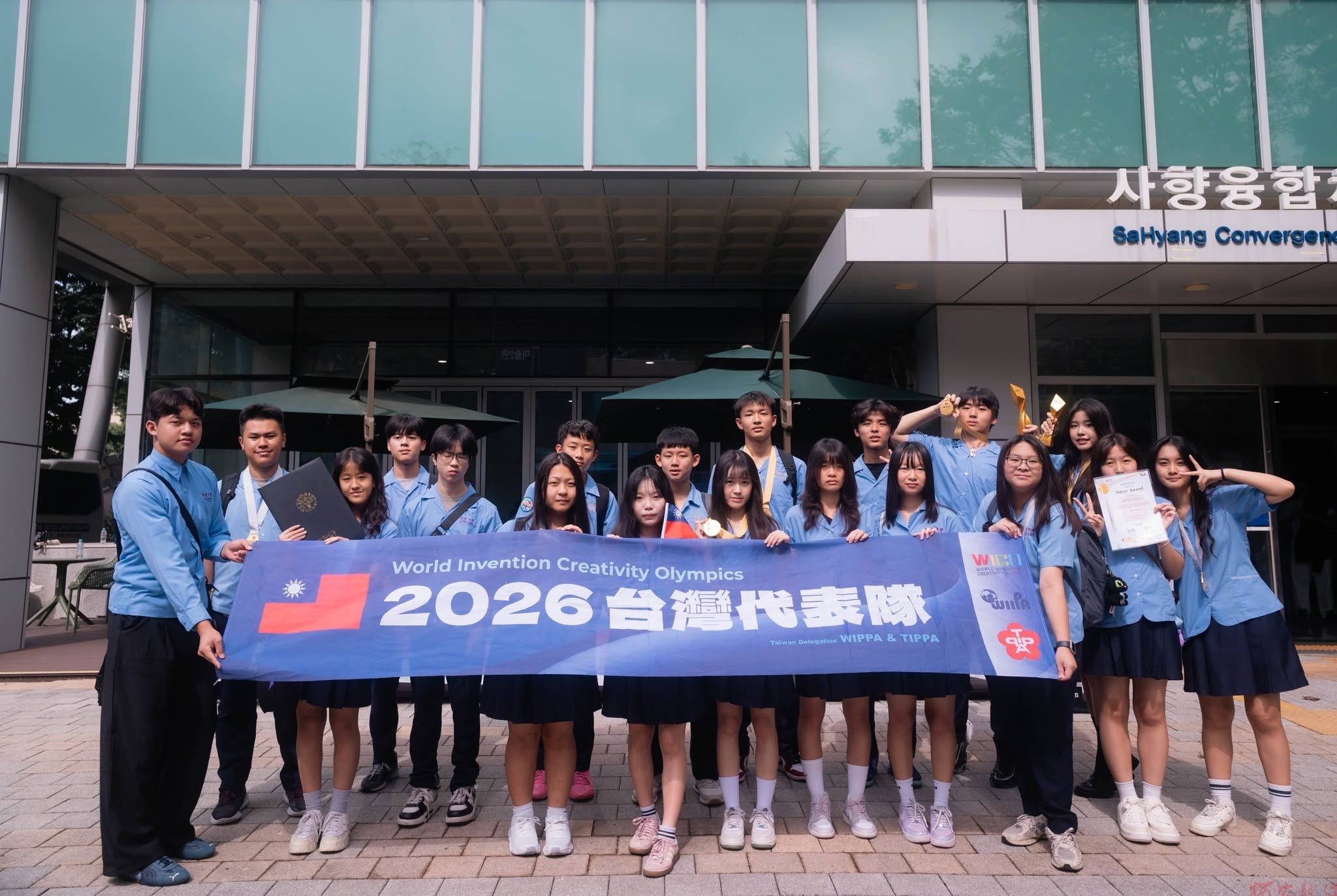 創意征服國際 明道8作品韓國發明賽全數獲獎 創意征服國際 明道8作品韓國發明賽全數獲獎