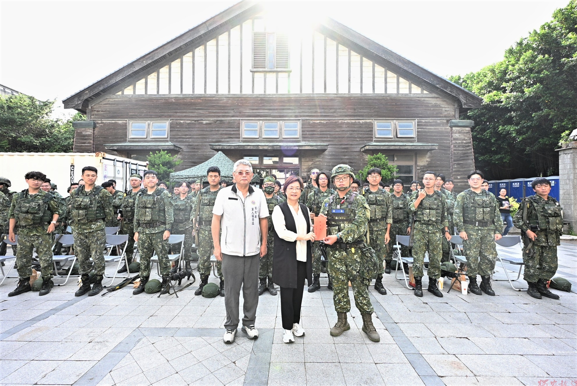 心繫子弟兵!王惠美慰勉教召子弟兵 勉扎實訓練 心繫子弟兵!王惠美慰勉教召子弟兵 勉扎實訓練