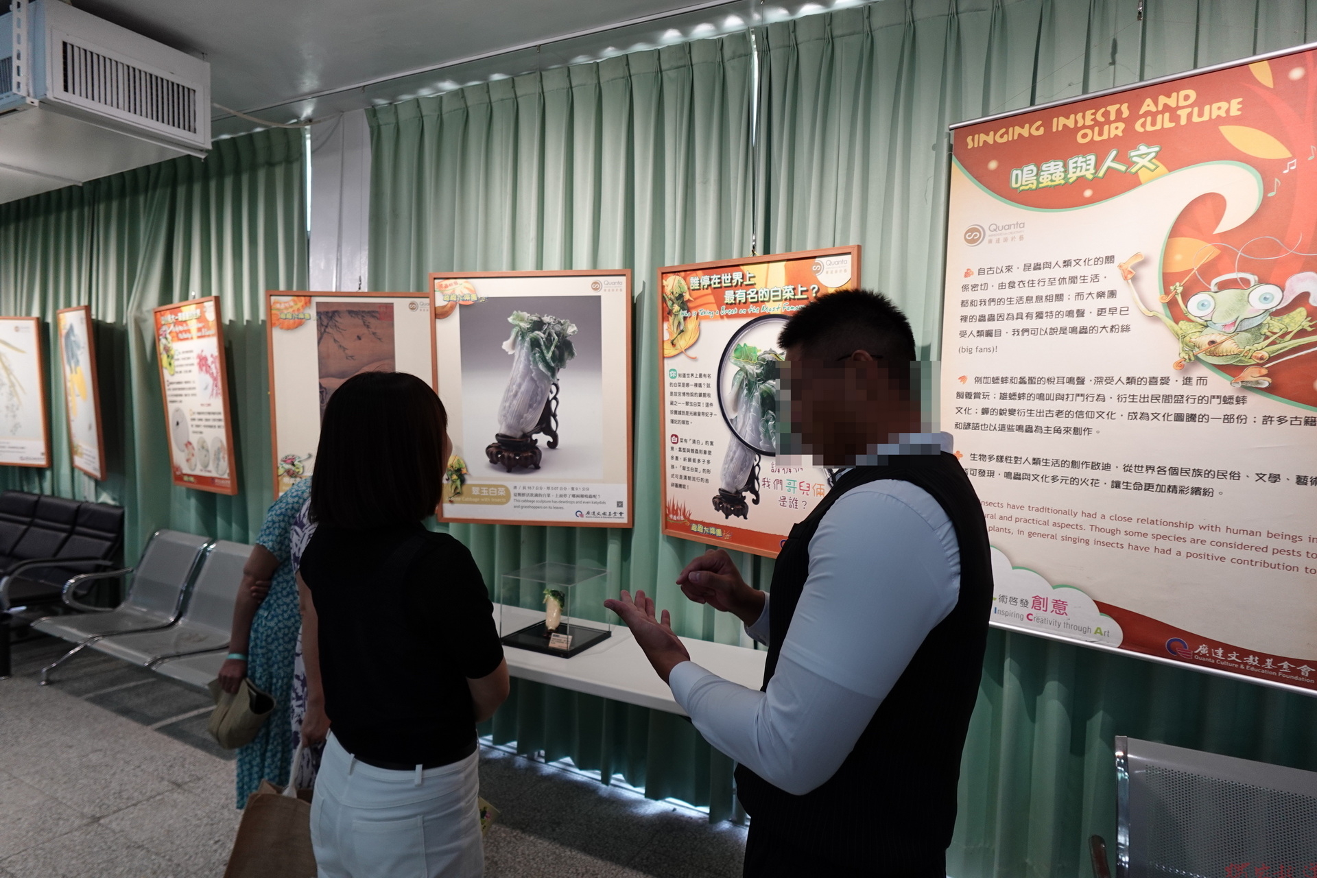 不只看展還當導覽員!勵志學生探索蟲蟲世界 不只看展還當導覽員!勵志學生探索蟲蟲世界