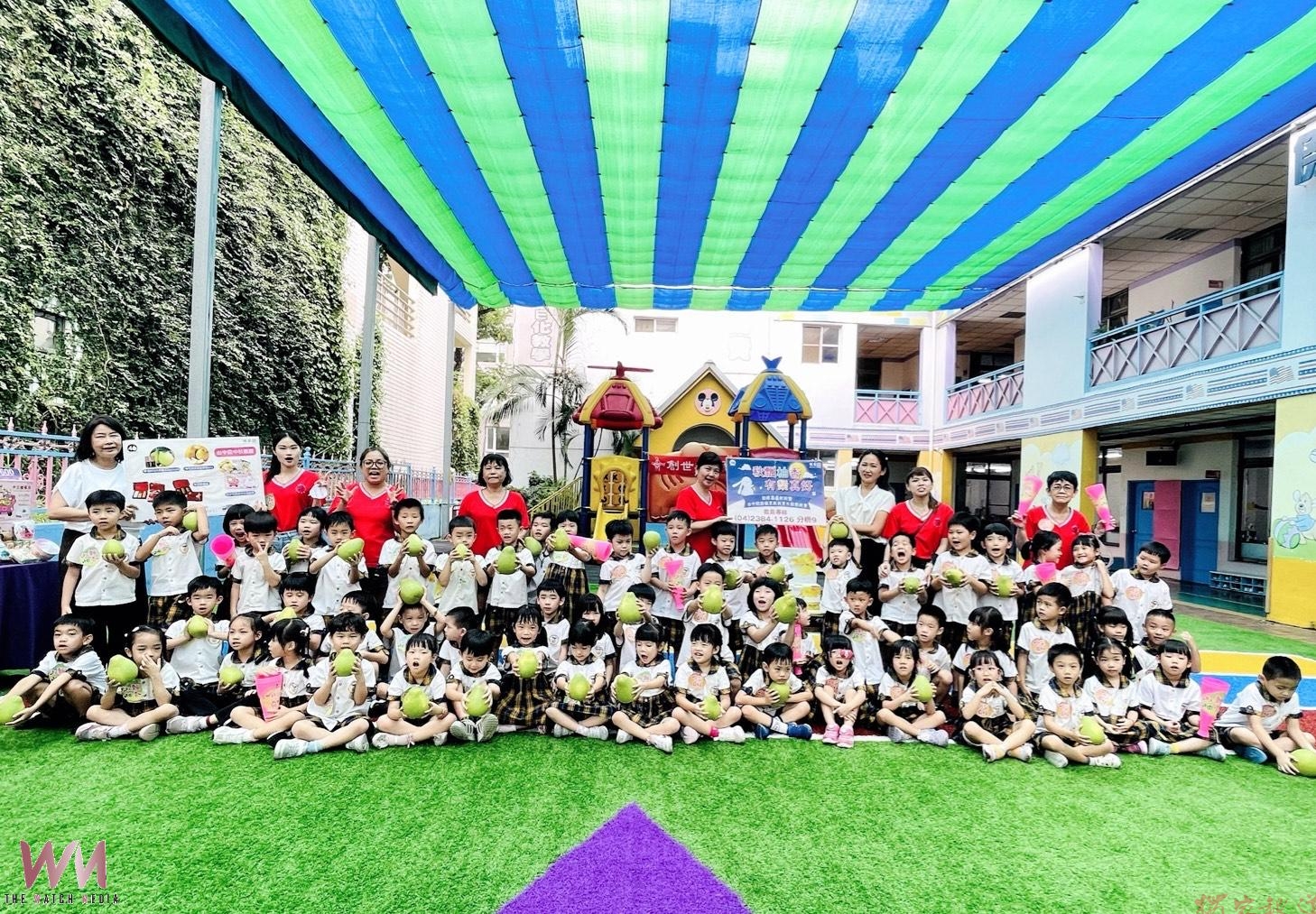 助創世嘉義新院籌建 台中傑揚幼兒園大手牽小手響應中秋公益 助創世嘉義新院籌建 台中傑揚幼兒園大手牽小手響應中秋公益