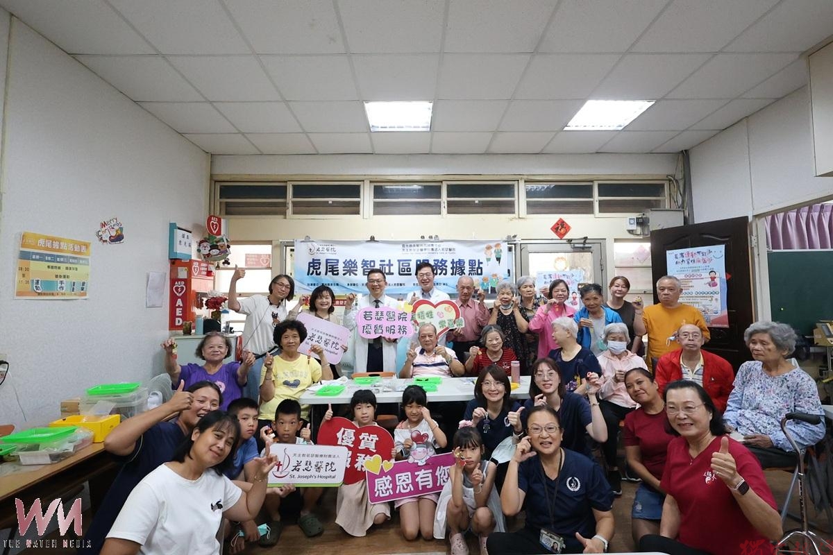 若瑟醫院推動老幼共學 一只鑰匙圈串起兩代笑容 若瑟醫院推動老幼共學 一只鑰匙圈串起兩代笑容