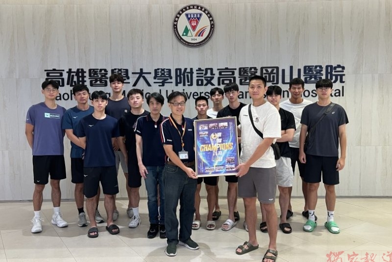 台鋼天鷹職排隊赴高醫岡山醫院健檢 專業醫療團隊為選手健康把關 台鋼天鷹職排隊赴高醫岡山醫院健檢 專業醫療團隊為選手健康把關