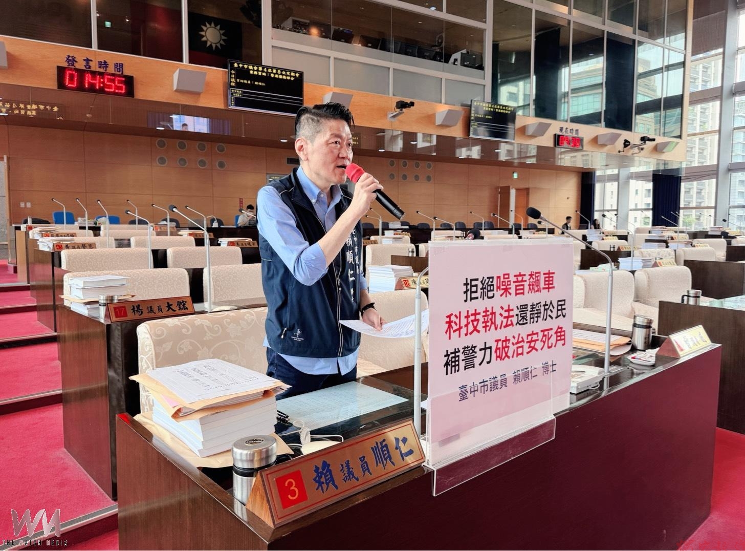 中市北屯深夜飆車噪音擾民 賴順仁促市府一個月提改善計畫 中市北屯深夜飆車噪音擾民 賴順仁促市府一個月提改善計畫