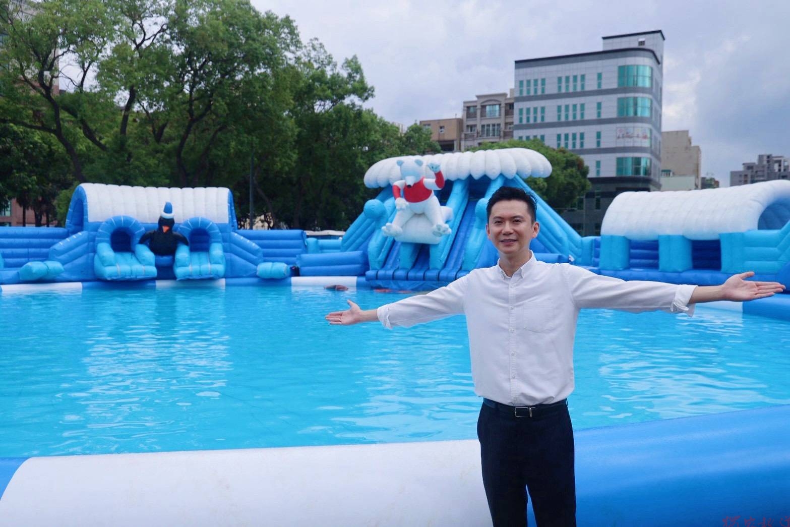 竹北雙市公園水樂園!鄭朝方邀小小市民帶爺奶週末來玩水看兒童劇 竹北雙市公園水樂園!鄭朝方邀小小市民帶爺奶週末來玩水看兒童劇