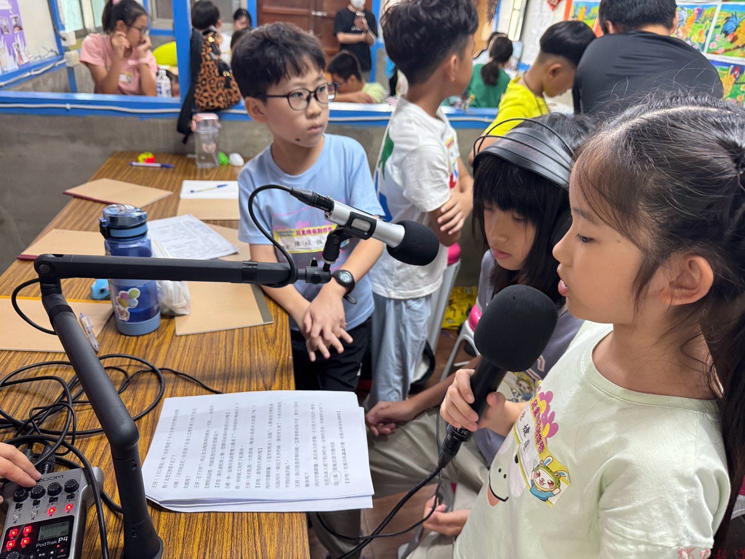 小小聲音創作者上線 嘉市兒童Podcast營培養永續力 小小聲音創作者上線 嘉市兒童Podcast營培養永續力