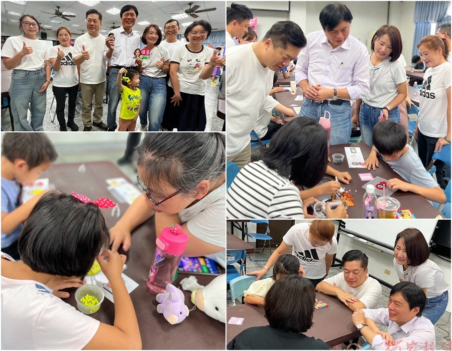揪親子玩拼豆 陳俊宇+吳亞蓁+林國漳到場同樂 揪親子玩拼豆 陳俊宇+吳亞蓁+林國漳到場同樂
