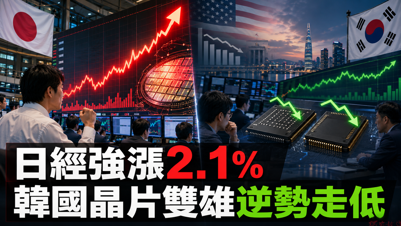 美就業降溫提振亞股!日經漲2.1% 韓國晶片雙雄逆勢回落 美就業降溫提振亞股!日經漲2.1% 韓國晶片雙雄逆勢回落