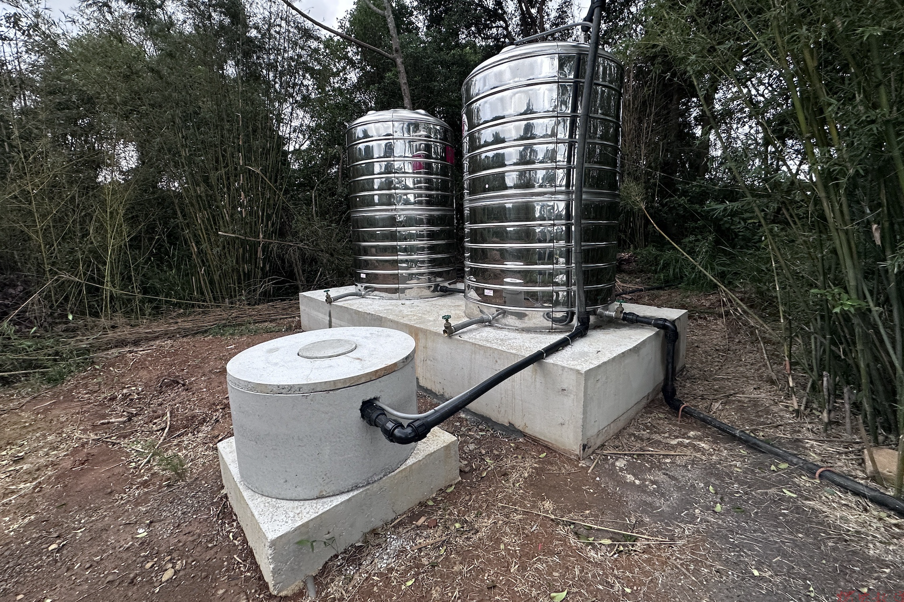 新北市水利局完成石門區尖鹿里簡易自來水工程 24戶居民用水更穩定 新北市水利局完成石門區尖鹿里簡易自來水工程 24戶居民用水更穩定