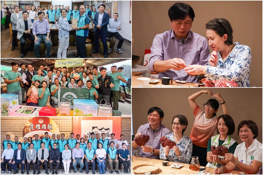 與副總統蕭美琴訪基層產業 林國漳:讓宜蘭好物產與深厚文化真正走向國際 與副總統蕭美琴訪基層產業 林國漳:讓宜蘭好物產與深厚文化真正走向國際