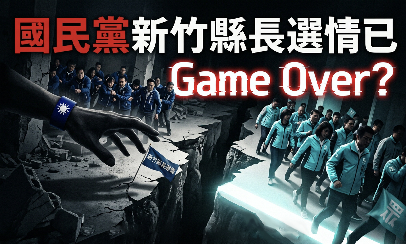 飄傳媒》國民黨新竹縣長選情已Game Over？（張鈞凱）