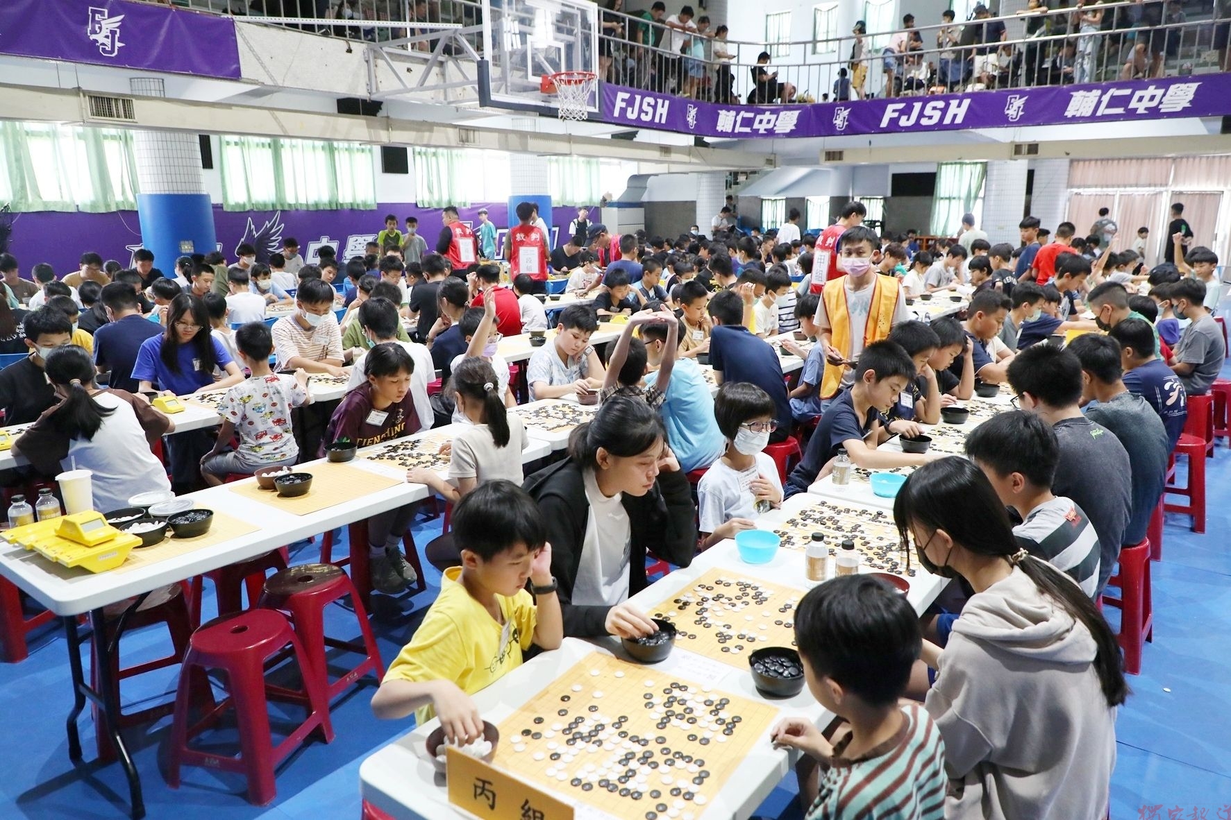 嘉義市長盃圍棋賽登場 600棋手同場較勁展棋藝 嘉義市長盃圍棋賽登場 600棋手同場較勁展棋藝