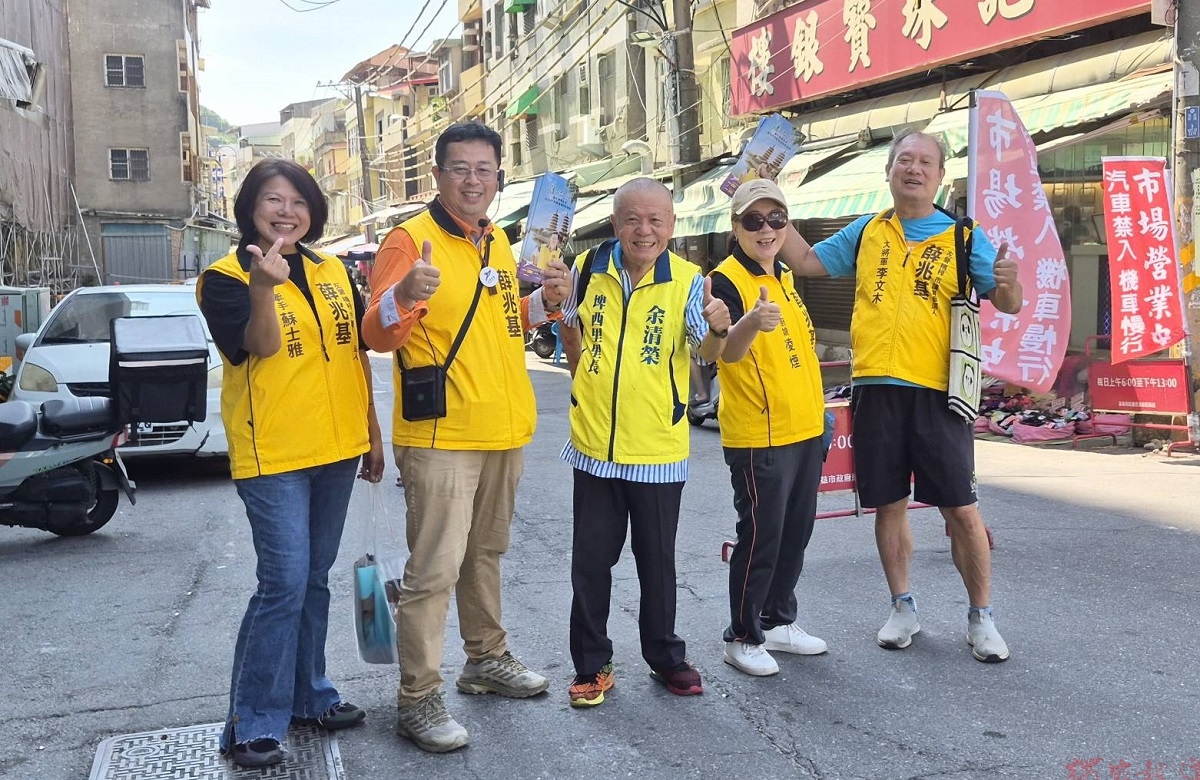 市場人情串起兩代左營記憶 余清榮里長力挺薛兆基 市場人情串起兩代左營記憶 余清榮里長力挺薛兆基