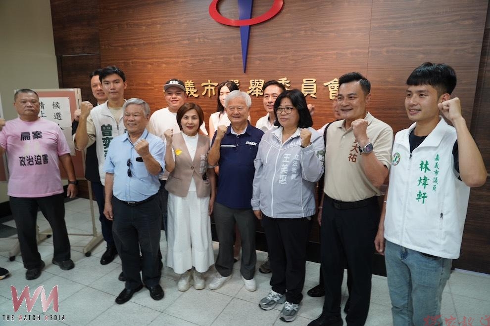 賴清德擔、蔡英文擔任榮譽主任委員 王美惠完成嘉義市長參選登記 賴清德擔、蔡英文擔任榮譽主任委員 王美惠完成嘉義市長參選登記