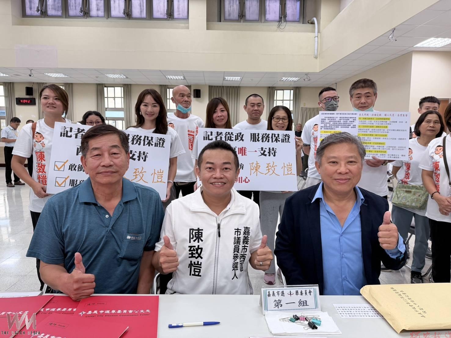 從採訪到參選 陳致愷角逐嘉市議員聚焦交通與青年權益 從採訪到參選 陳致愷角逐嘉市議員聚焦交通與青年權益