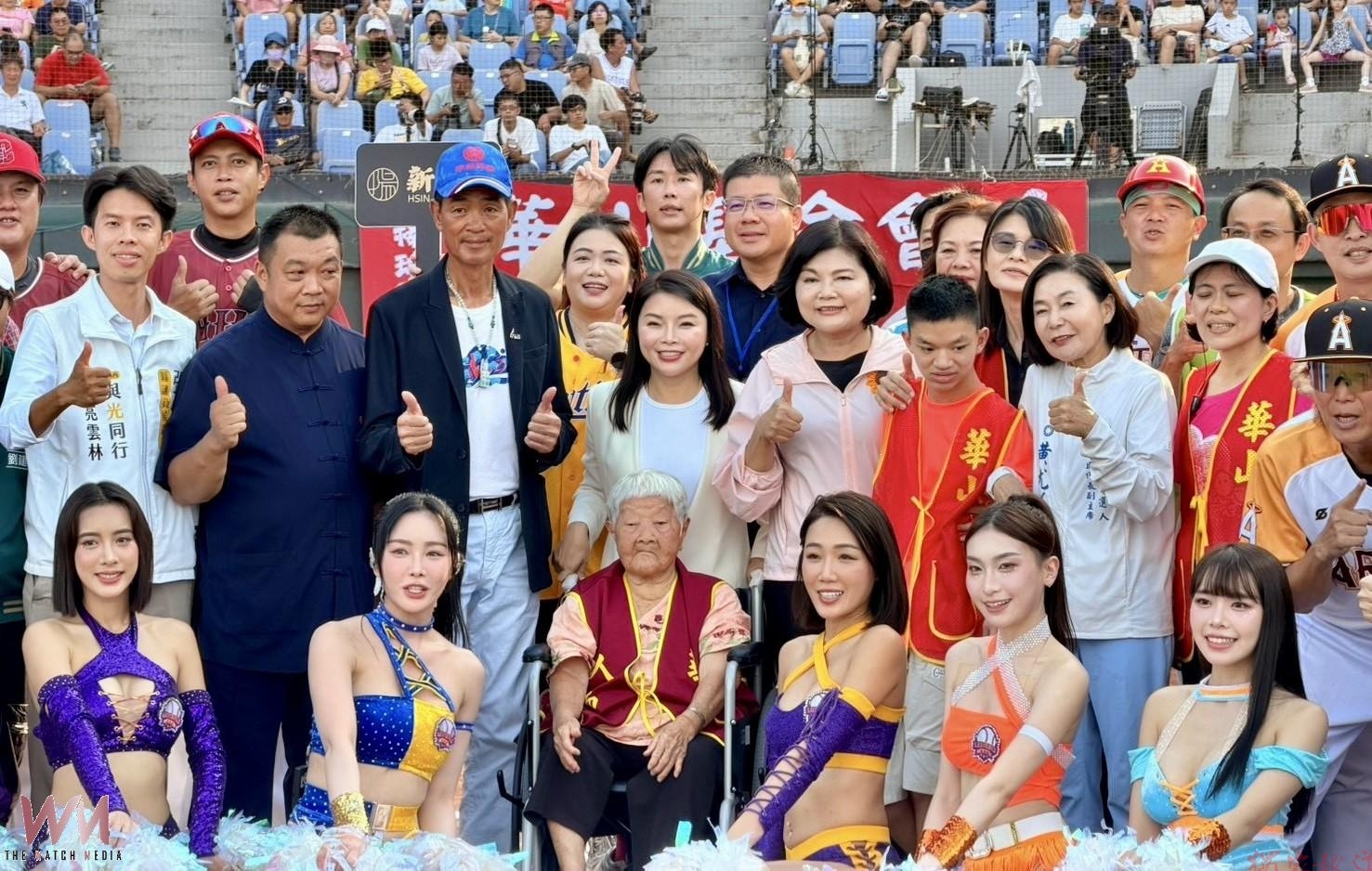 張嘉郡力挺華山公益棒球賽 盼打造高齡友善健康有愛雲林 張嘉郡力挺華山公益棒球賽 盼打造高齡友善健康有愛雲林