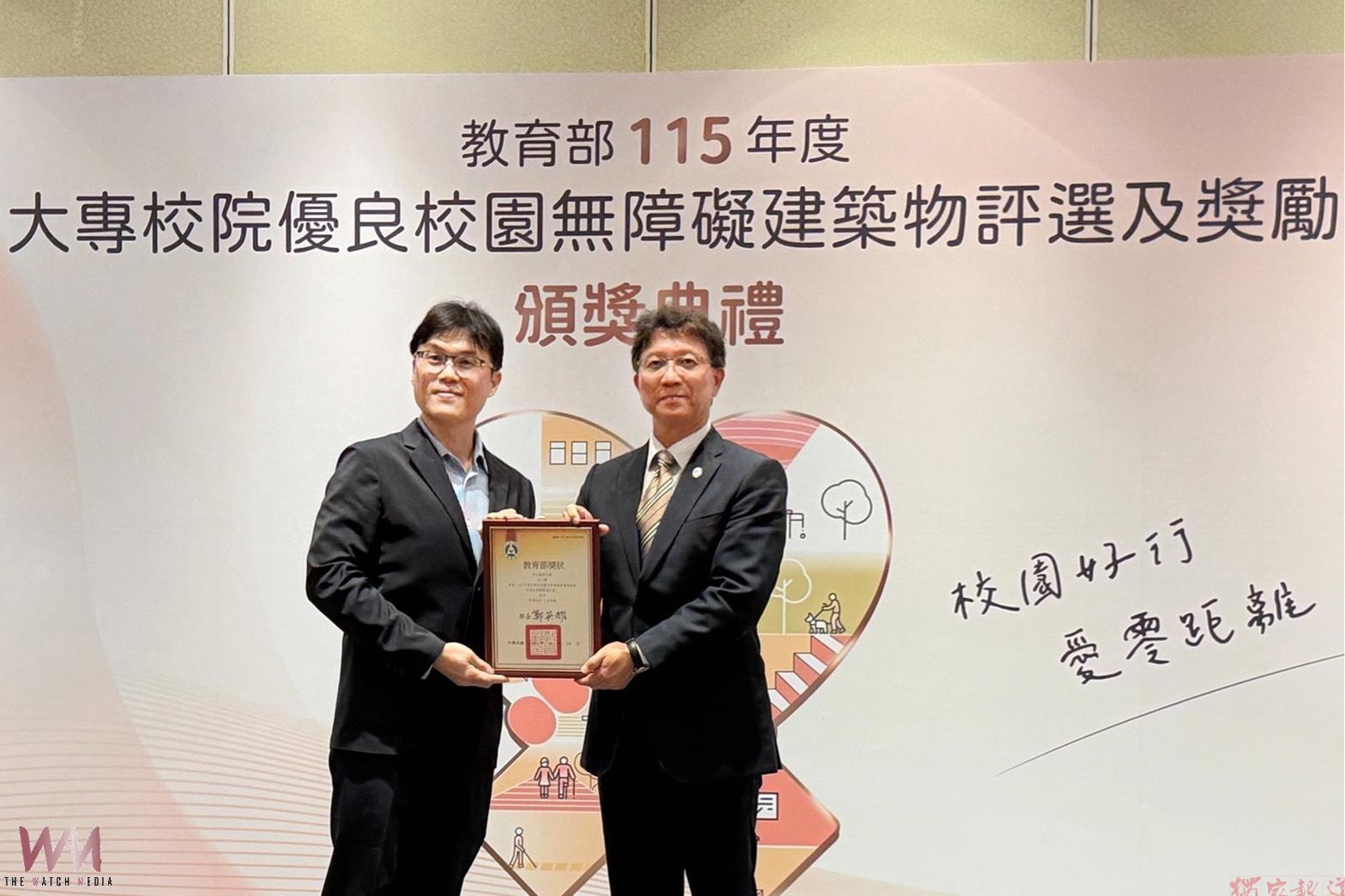 校園通行更安心 中山醫大正心樓獲教育部無障礙建築評選佳作 校園通行更安心 中山醫大正心樓獲教育部無障礙建築評選佳作