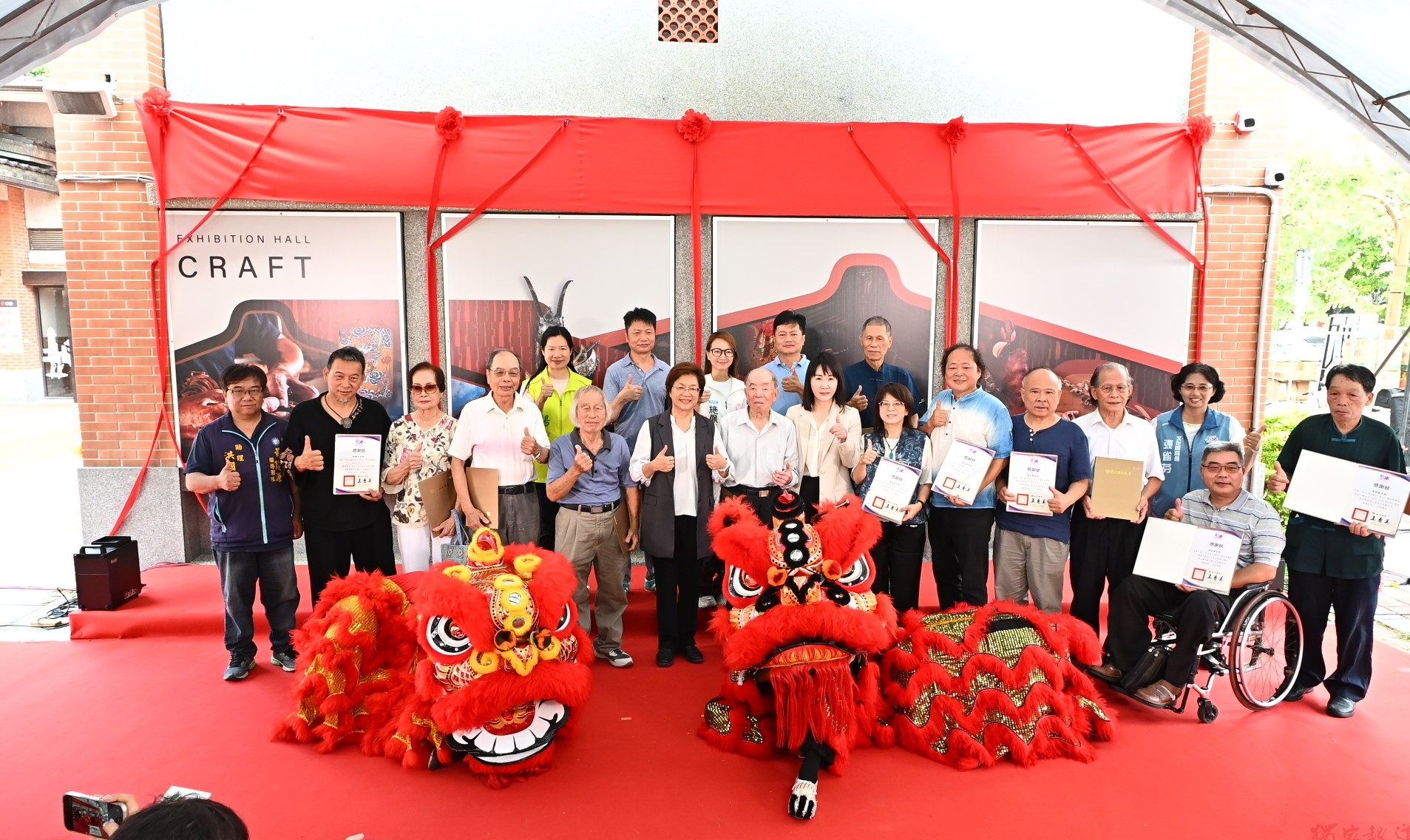 鹿港新亮點!工藝展覽館換新址 15位大師聯手登場 鹿港新亮點!工藝展覽館換新址 15位大師聯手登場