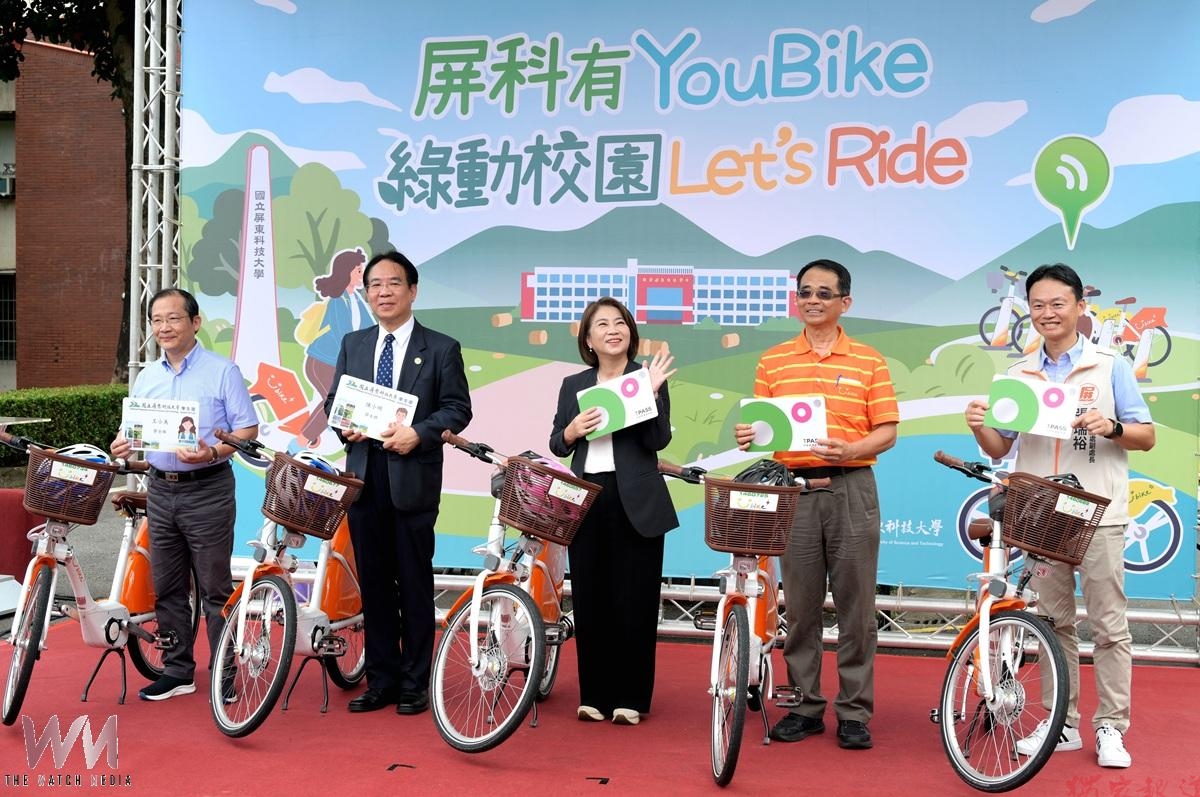 屏科大YouBike2.0校園站點啟用 打造安全低碳校園交通網 屏科大YouBike2.0校園站點啟用 打造安全低碳校園交通網