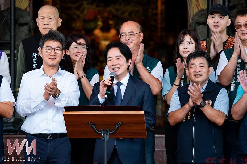 麥寮參拜談育兒長照 賴清德:明年普發1萬元共享AI紅利 麥寮參拜談育兒長照 賴清德:明年普發1萬元共享AI紅利
