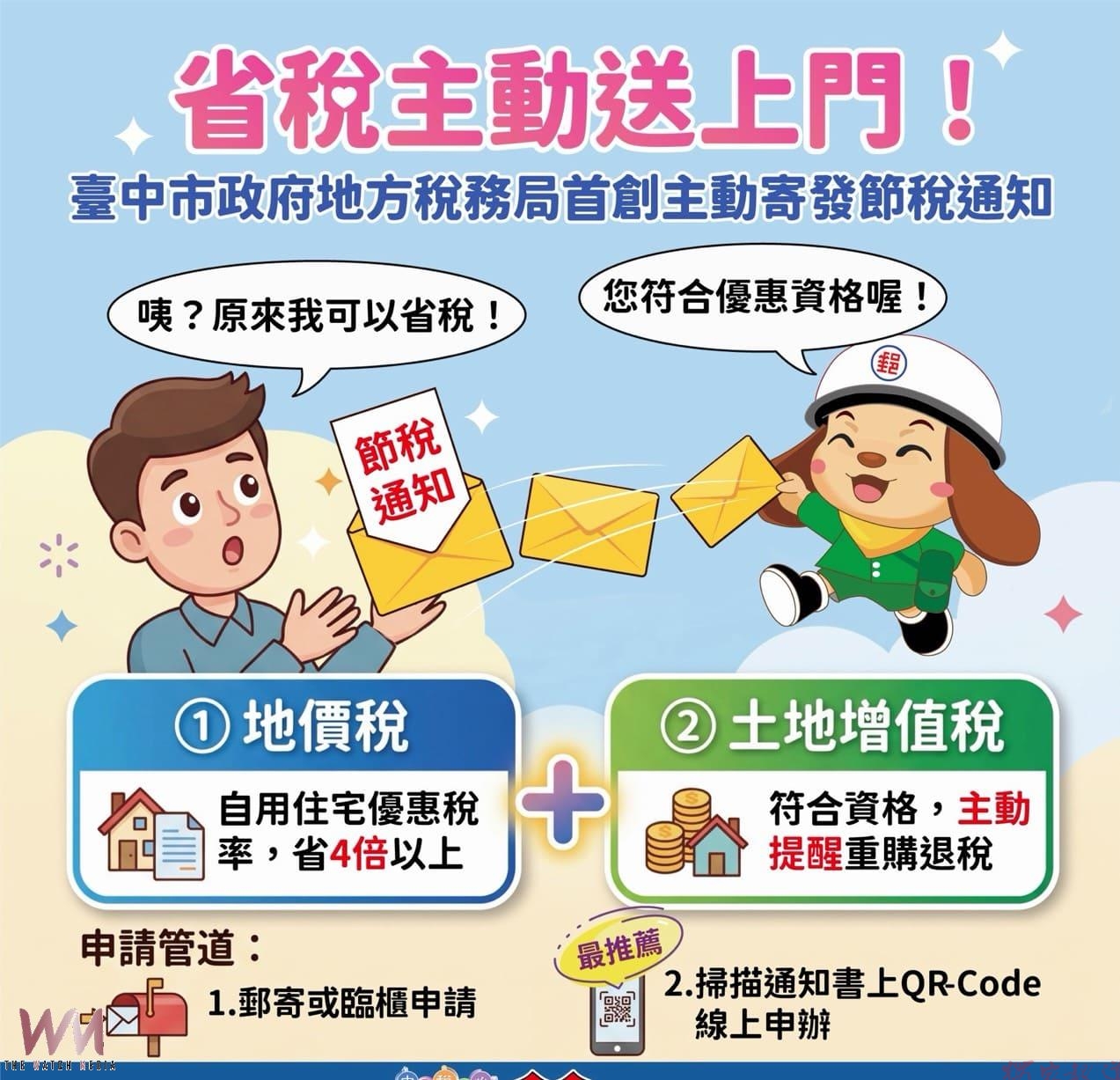 省稅主動送上門 中市地稅局全國首創主動提醒 助民眾減稅逾6千萬 省稅主動送上門 中市地稅局全國首創主動提醒 助民眾減稅逾6千萬