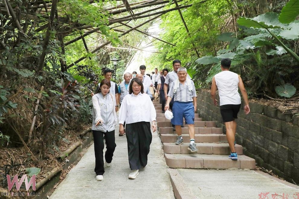 嘉義蘭潭後山步道將重生 黃敏惠市長邀市民共遊城市後花園 嘉義蘭潭後山步道將重生 黃敏惠市長邀市民共遊城市後花園