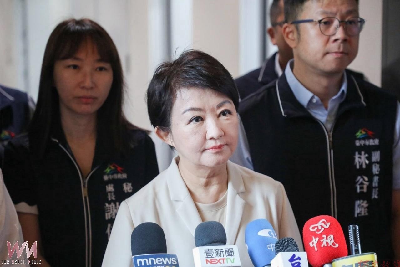 盧秀燕談川習會關注軍售訊息 也證實台中幕僚「借將」挺新北李四川 盧秀燕談川習會關注軍售訊息 也證實台中幕僚「借將」挺新北李四川