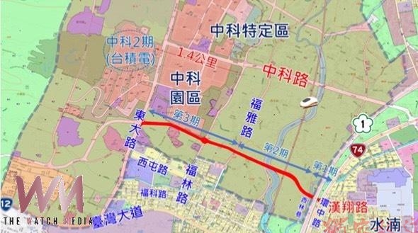93.8億打造中科聯外新路網 台中市漢翔路延伸至東大路工程開工 93.8億打造中科聯外新路網 台中市漢翔路延伸至東大路工程開工