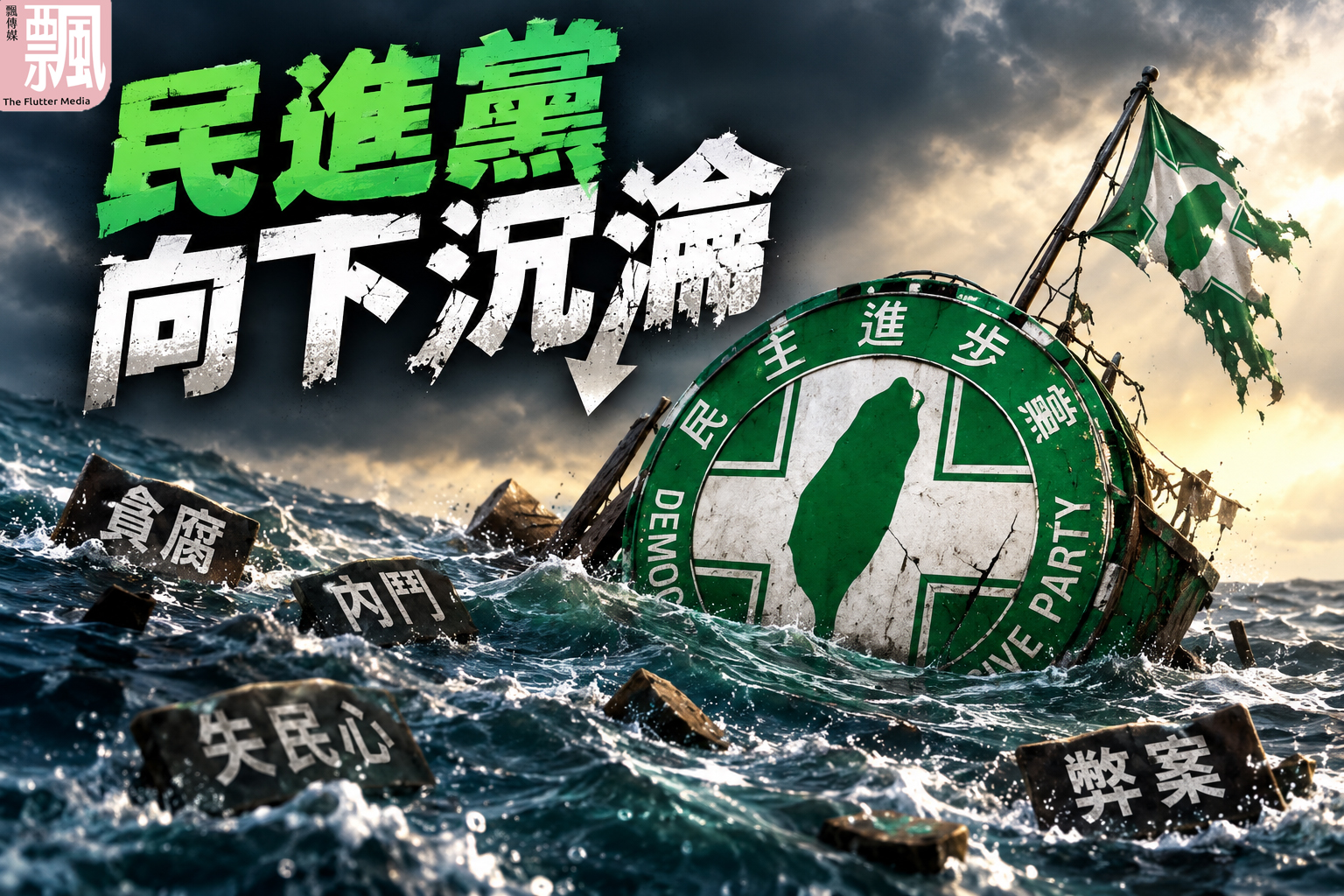 飄傳媒》民進黨人風骨不值錢 向下沉淪實錄(何豪毅) 飄傳媒》民進黨人風骨不值錢 向下沉淪實錄(何豪毅)
