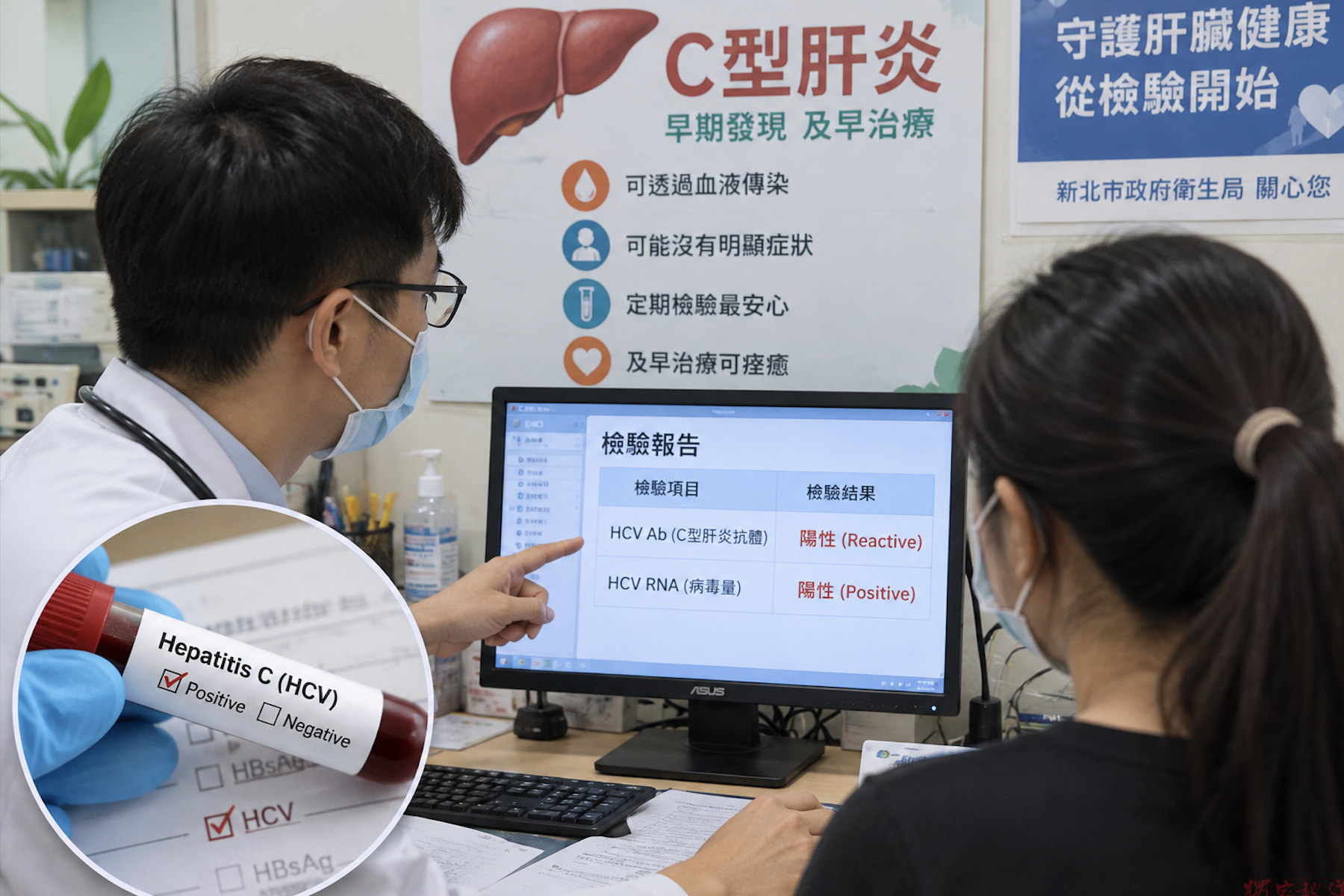 板橋安泰淞鶴診所C肝群聚案累計13例 新北衛生局增開夜間及假日檢驗門診 板橋安泰淞鶴診所C肝群聚案累計13例 新北衛生局增開夜間及假日檢驗門診