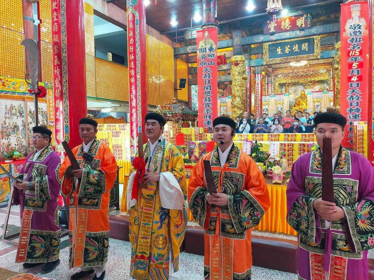 天赦日祈福迎來年度倒數第二場 東照山關帝廟10/1邀信眾祈福消災 天赦日祈福迎來年度倒數第二場 東照山關帝廟10/1邀信眾祈福消災