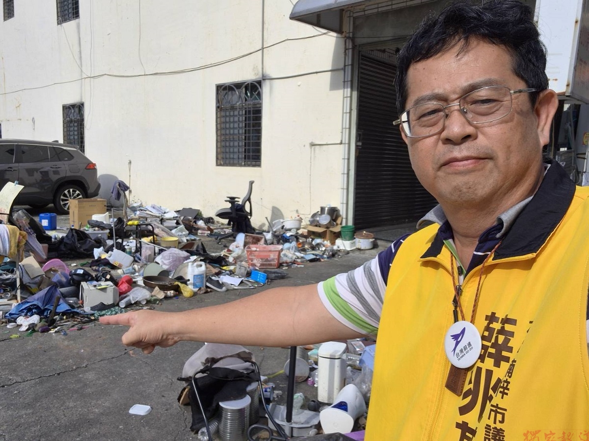 私人土地不是法外之地 薛兆基促環保局清查土地堆置問題 私人土地不是法外之地 薛兆基促環保局清查土地堆置問題