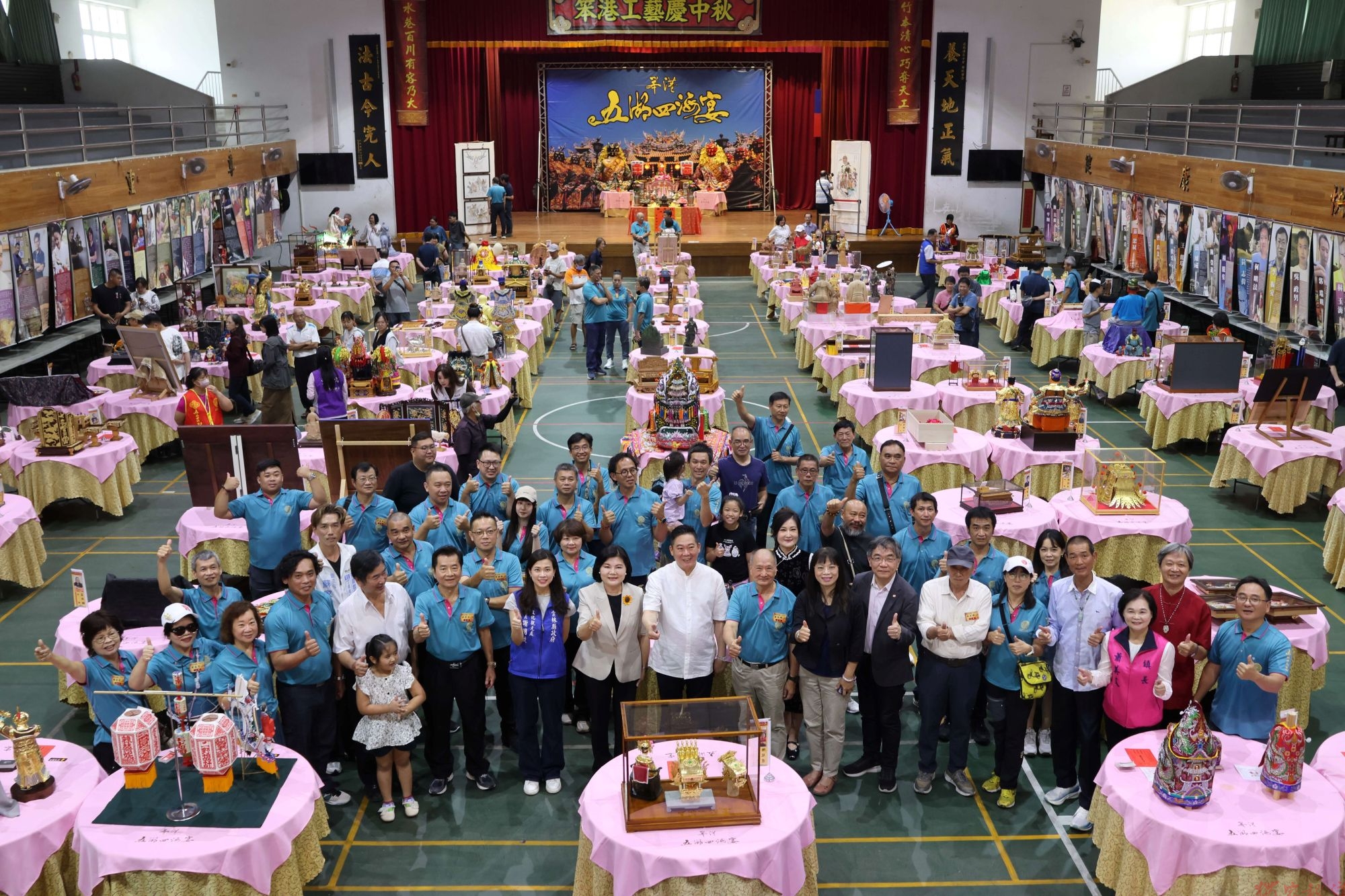 第十三屆《笨港五湖四海宴》隆重開幕 辦桌展出多樣工藝與手作DIY體驗 第十三屆《笨港五湖四海宴》隆重開幕 辦桌展出多樣工藝與手作DIY體驗
