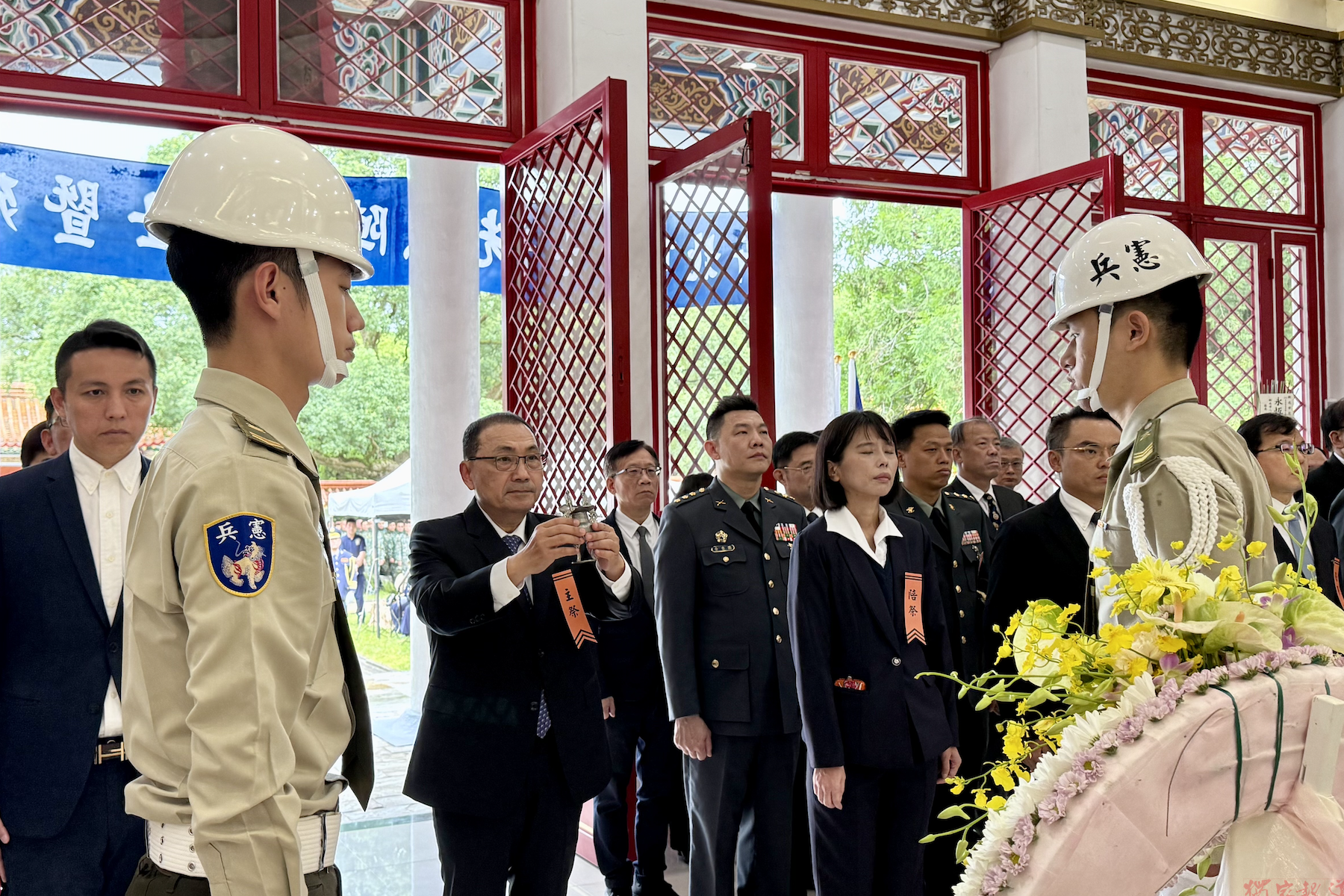 感念先烈與殉職人員貢獻 新北市於淡水忠烈祠及樹林忠靈祠舉行秋祭 感念先烈與殉職人員貢獻 新北市於淡水忠烈祠及樹林忠靈祠舉行秋祭