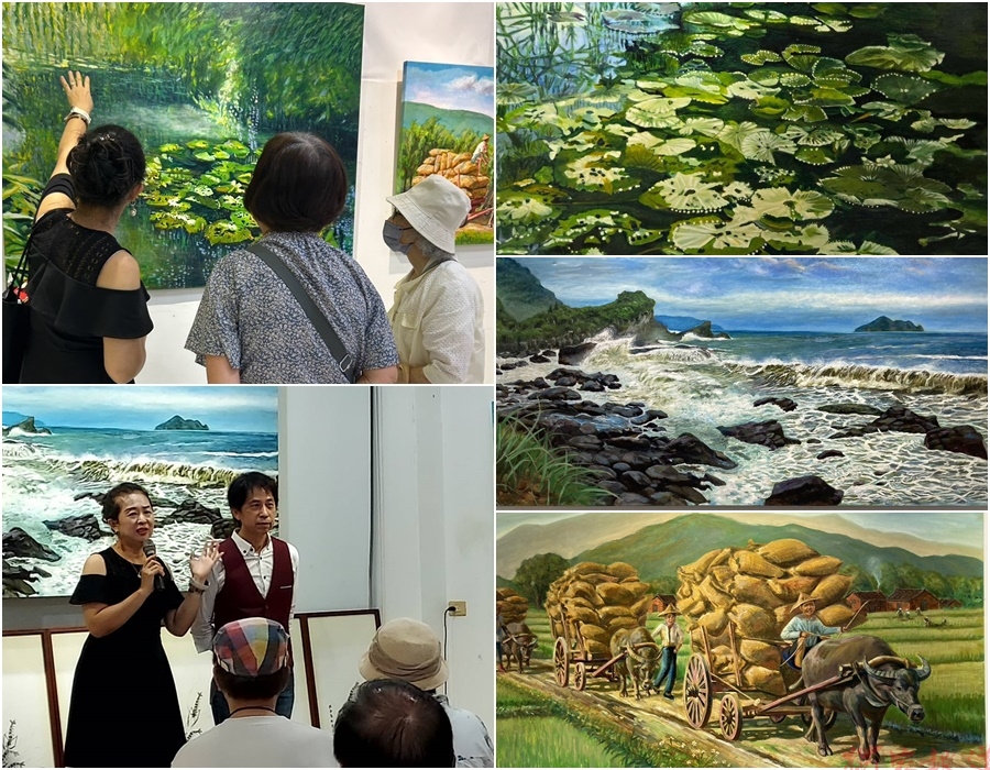 把光影留在畫布裡 林芊佑《大地之歌》油畫個展正在惠好人文藝術空間展出 把光影留在畫布裡 林芊佑《大地之歌》油畫個展正在惠好人文藝術空間展出