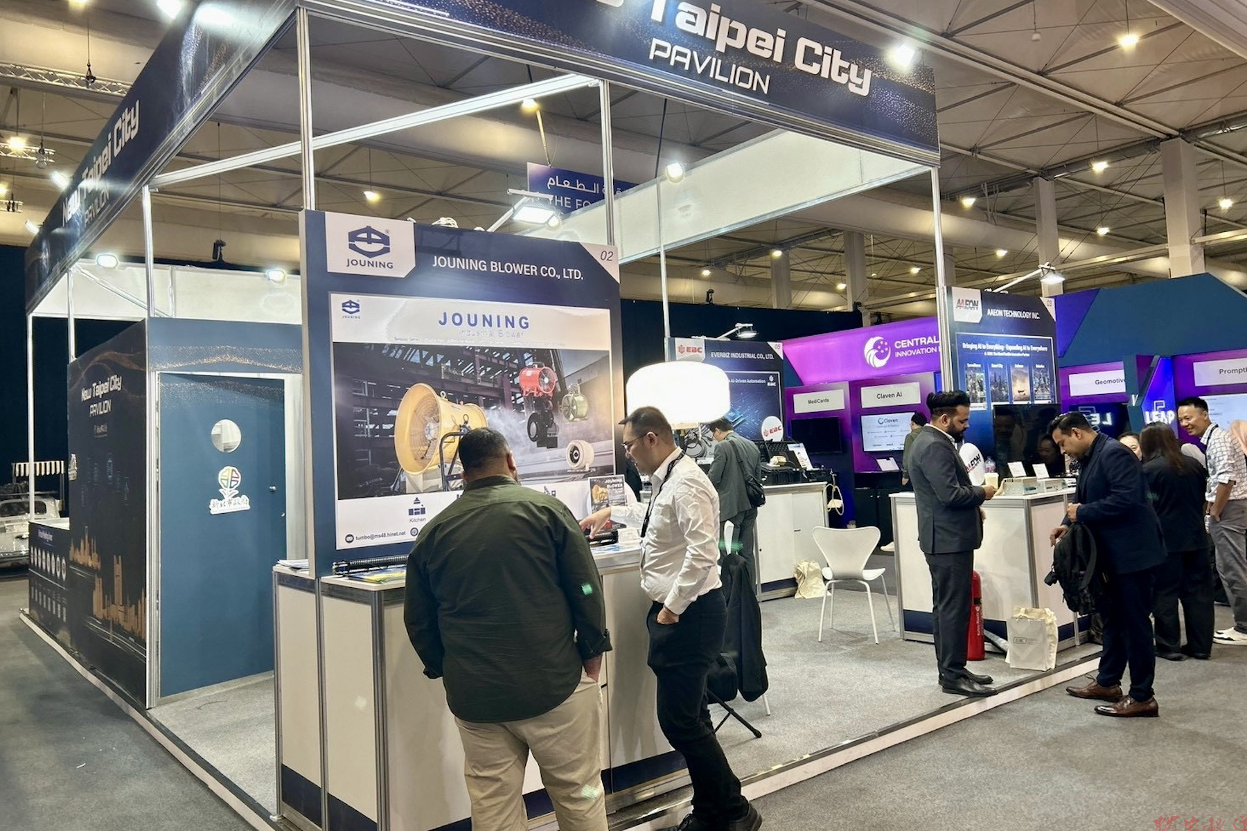 新北市府率領20家科技企業參加LEAP 2026展會創造3.79億元商機 新北市府率領20家科技企業參加LEAP 2026展會創造3.79億元商機