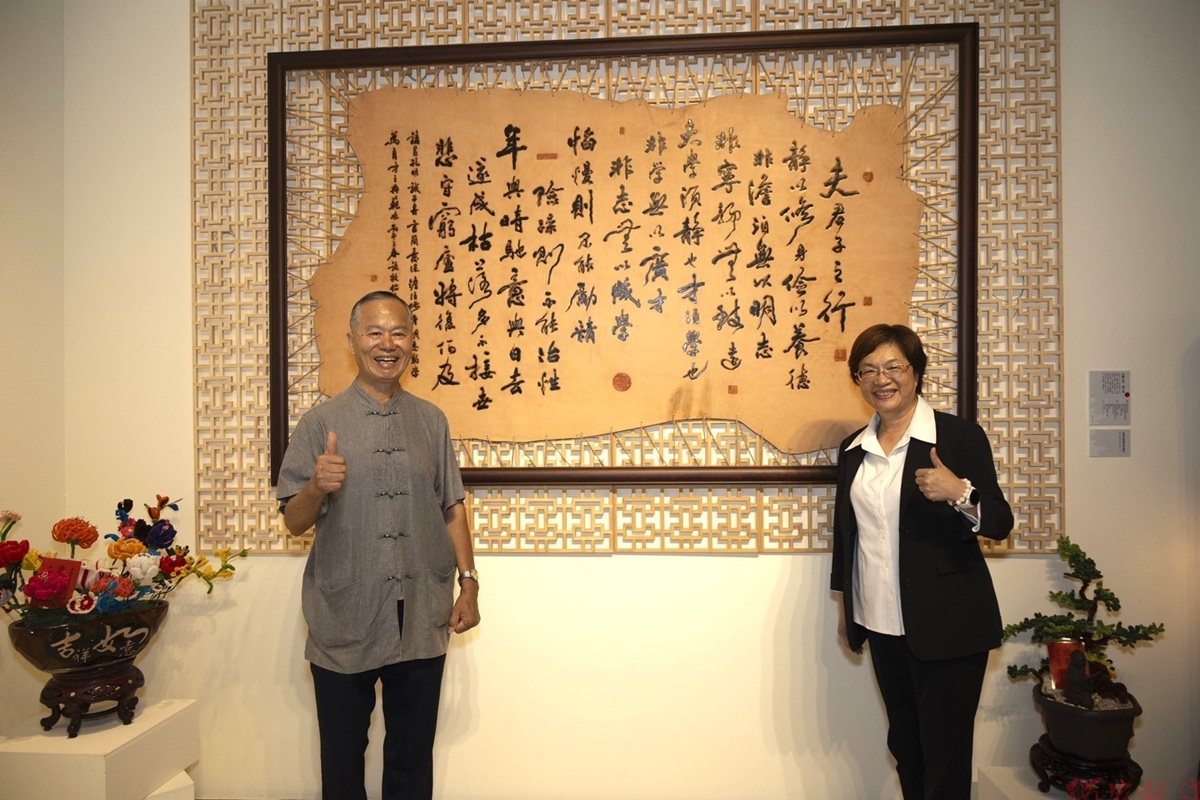筆墨承古意、創作展新境 吳肇勳書藝展演繹傳統新意 筆墨承古意、創作展新境 吳肇勳書藝展演繹傳統新意
