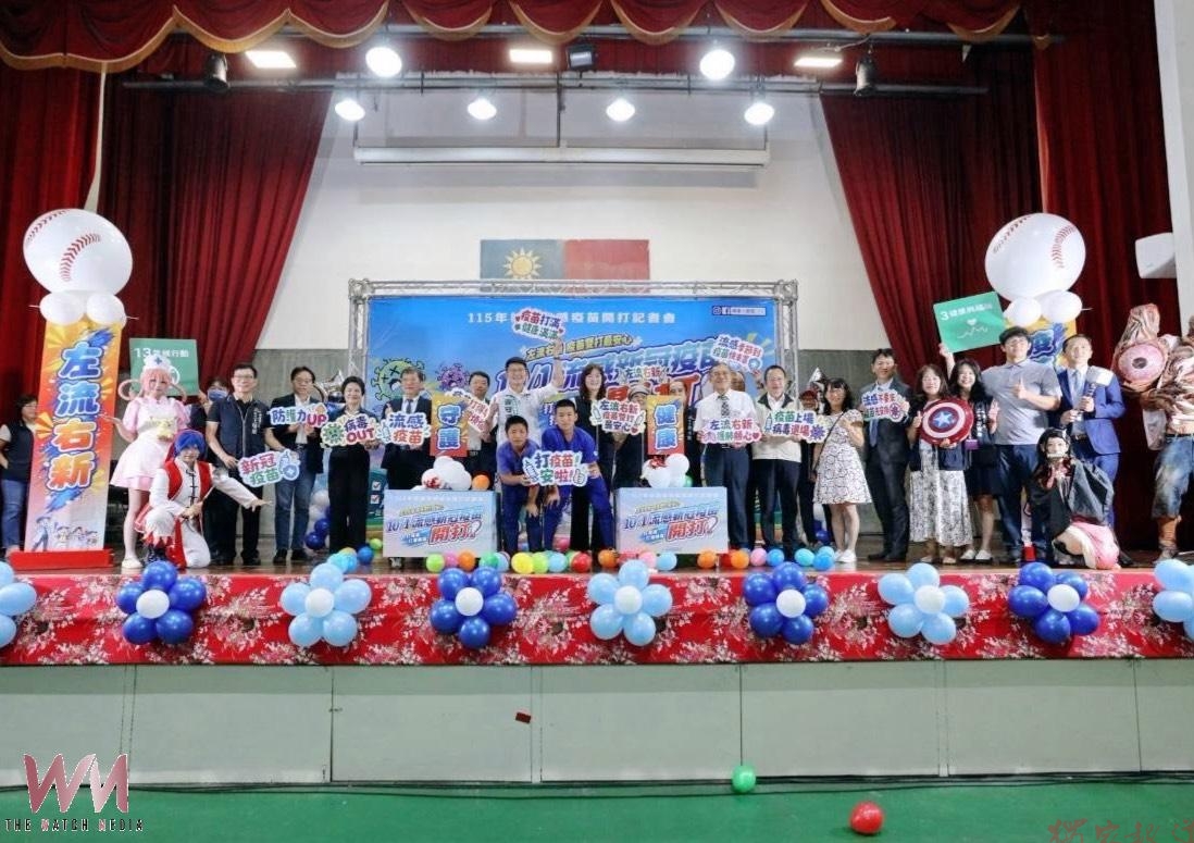台中市流感疫苗10/1開打 Cosplay趣味宣導「左流右新、護肺顧心」 台中市流感疫苗10/1開打 Cosplay趣味宣導「左流右新、護肺顧心」