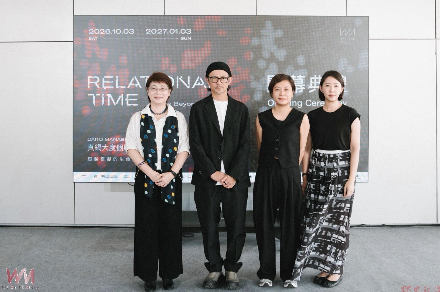 打造演化沉浸式世界 真鍋大度海外首展「關係時態」台中美術館登場 打造演化沉浸式世界 真鍋大度海外首展「關係時態」台中美術館登場