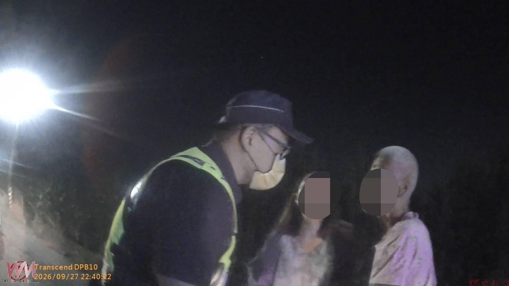 長者深夜迷途街頭 臺西警暖心助返家 長者深夜迷途街頭 臺西警暖心助返家