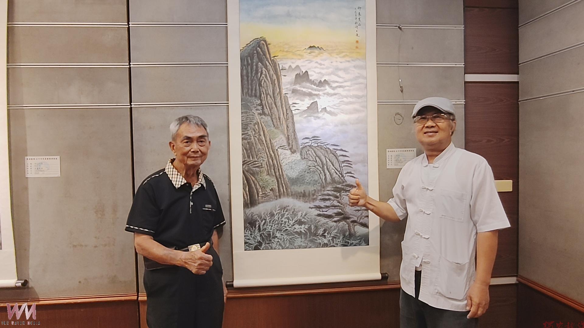(有影片)/一甲子同堂揮毫展藝 采墨畫會25歲到85歲跨世代揮毫 (有影片)/一甲子同堂揮毫展藝 采墨畫會25歲到85歲跨世代揮毫