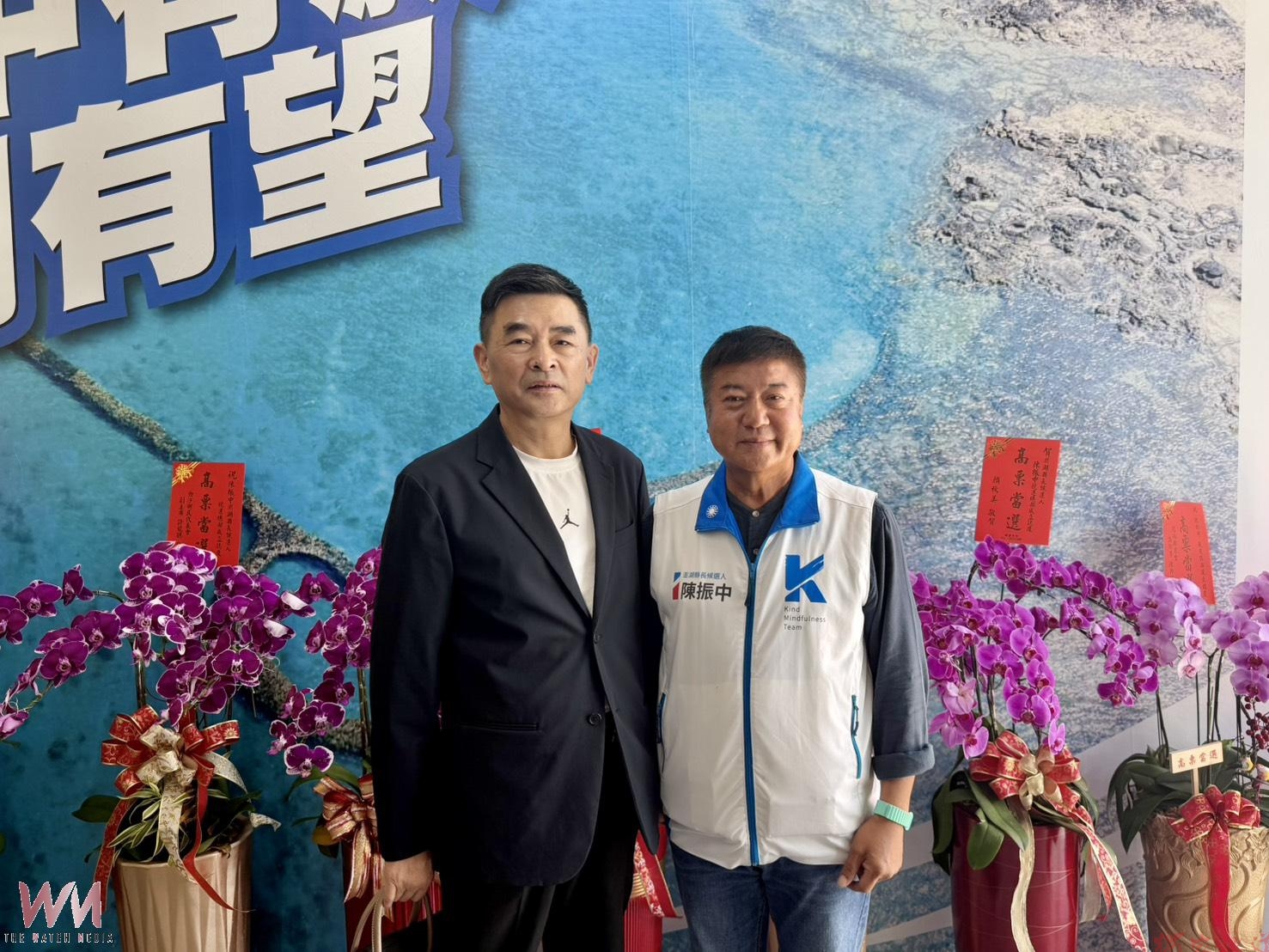 中華海員總工會理事長葉慶榮率員相挺陳振中 期望澎湖海事人才教育與產業共好 中華海員總工會理事長葉慶榮率員相挺陳振中 期望澎湖海事人才教育與產業共好