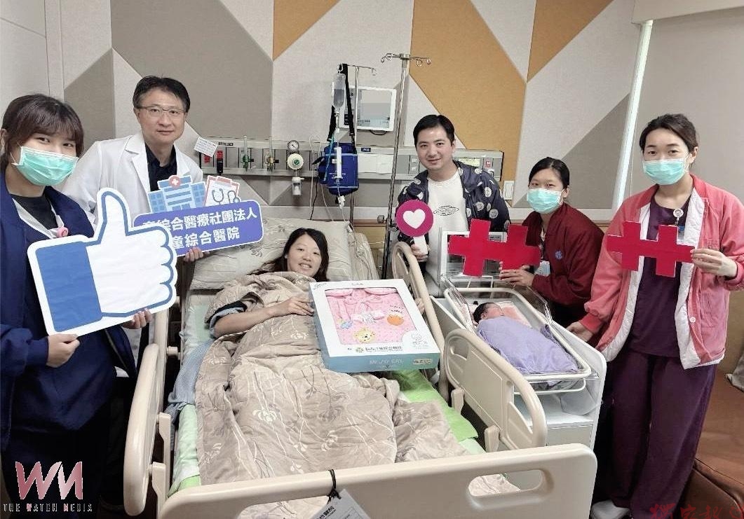 童醫院雙十迎喜訊 國慶寶寶接連報到、醫護送祝福 童醫院雙十迎喜訊 國慶寶寶接連報到、醫護送祝福