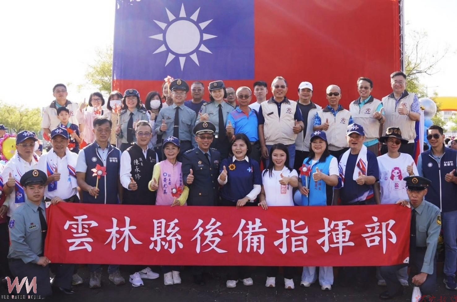 雲林後備指揮部響應雙十國慶升旗 官兵與後備幹部展現愛國精神 雲林後備指揮部響應雙十國慶升旗 官兵與後備幹部展現愛國精神