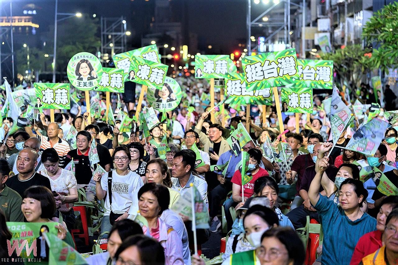 搶攻嘉義市百里侯 王美惠競總成立賴清德授旗力挺 搶攻嘉義市百里侯 王美惠競總成立賴清德授旗力挺