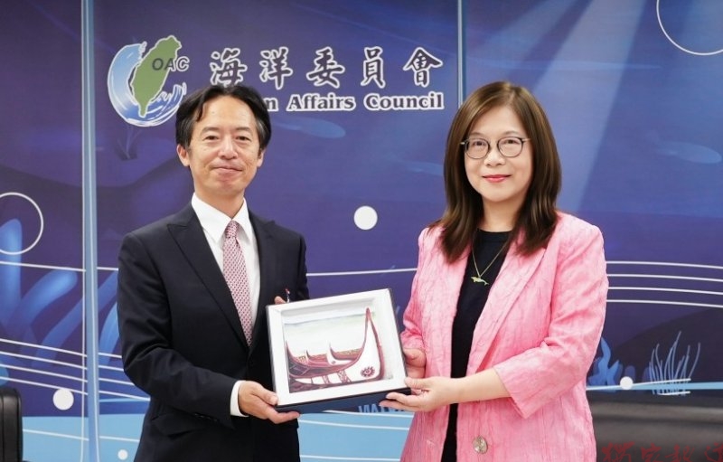 日本台灣交流協會高雄事務所新任所長福永護拜會海委會 管碧玲期盼深化台日海洋合作 日本台灣交流協會高雄事務所新任所長福永護拜會海委會 管碧玲期盼深化台日海洋合作
