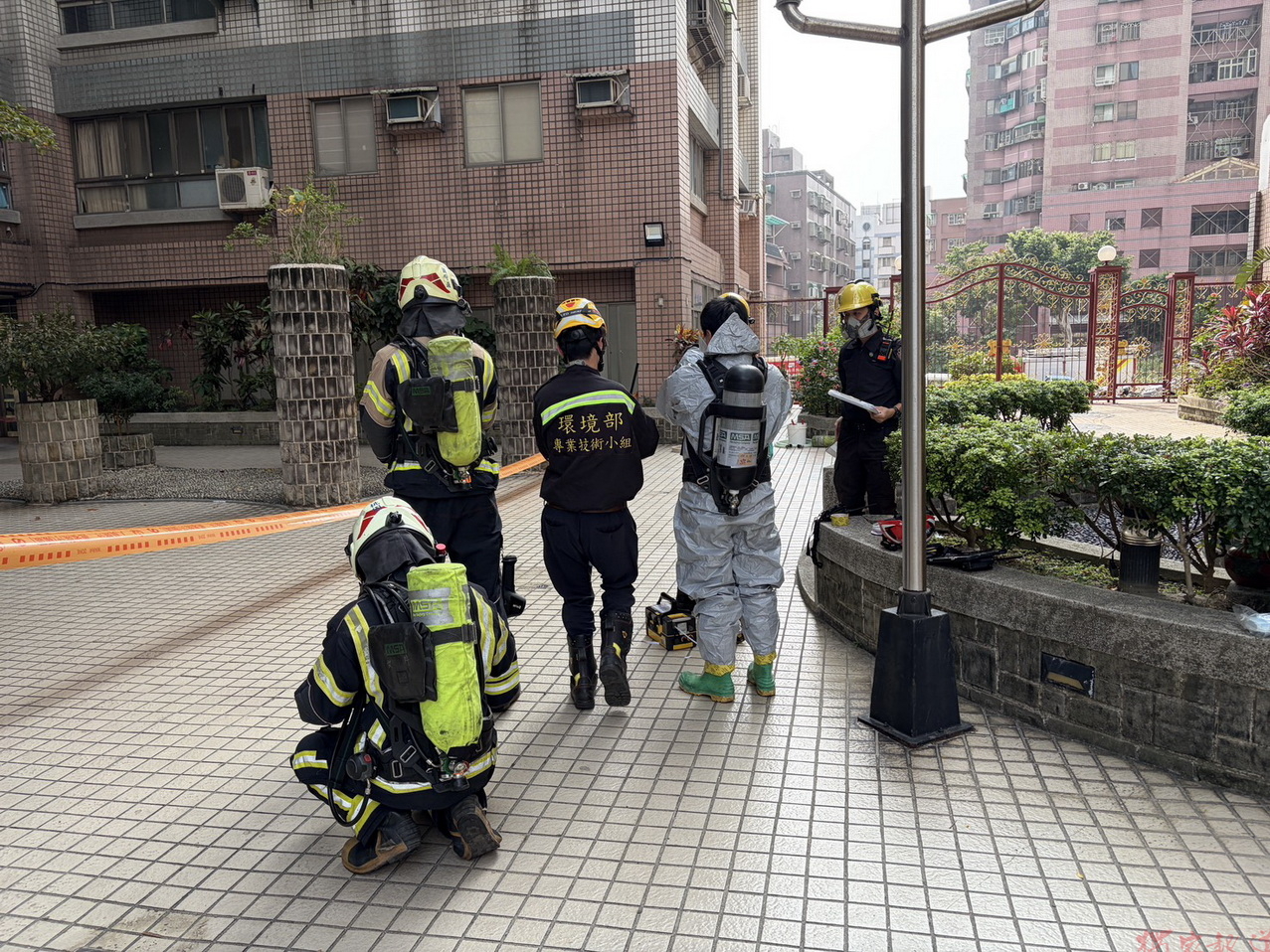 桃園壽昌街社區驚傳氣體外洩引 疑辣椒水噴霧瓶破損惹禍 桃園壽昌街社區驚傳氣體外洩引 疑辣椒水噴霧瓶破損惹禍