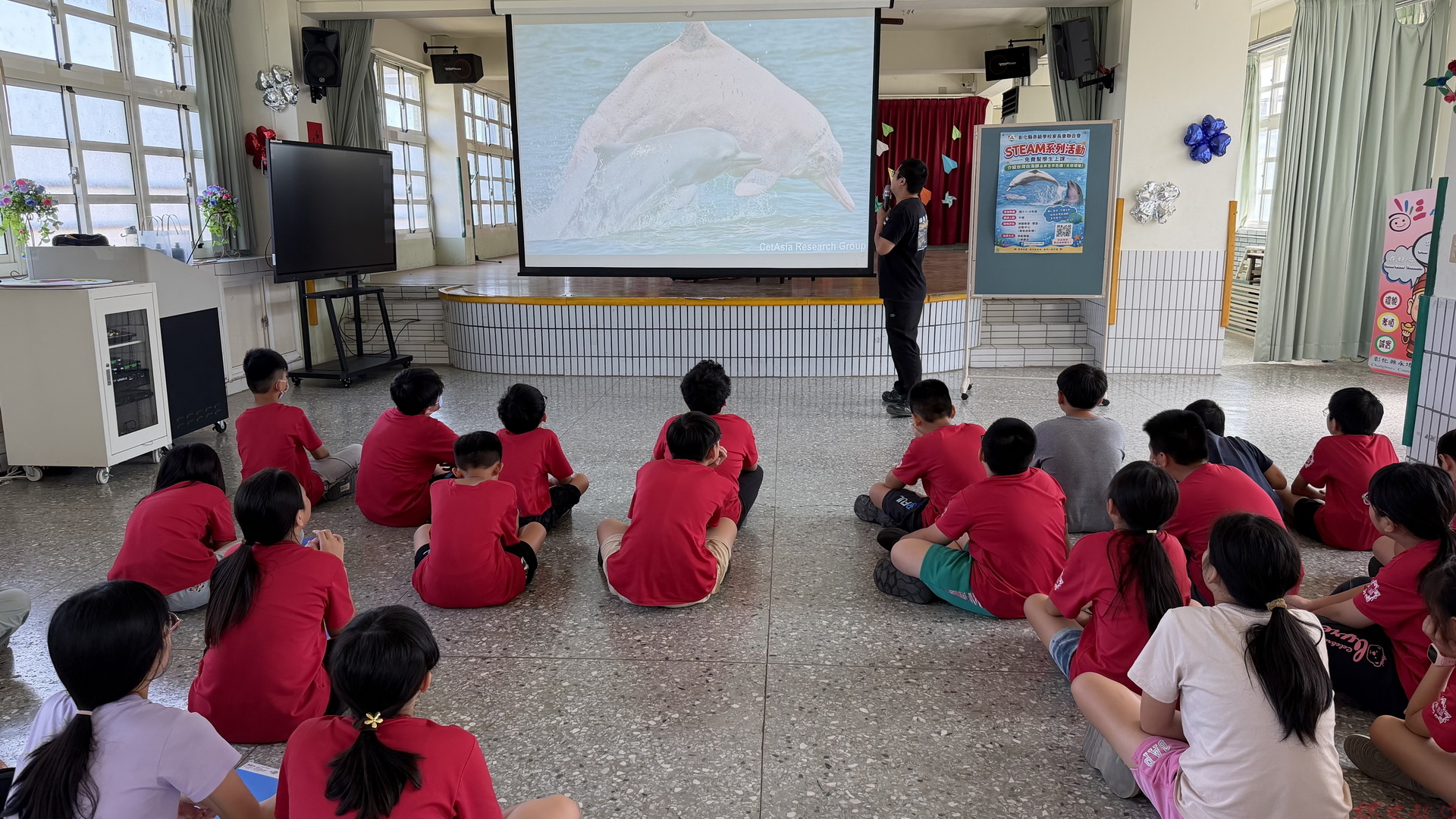 福德國小推白海豚保育 31名學童從生活認識海洋生態 福德國小推白海豚保育 31名學童從生活認識海洋生態
