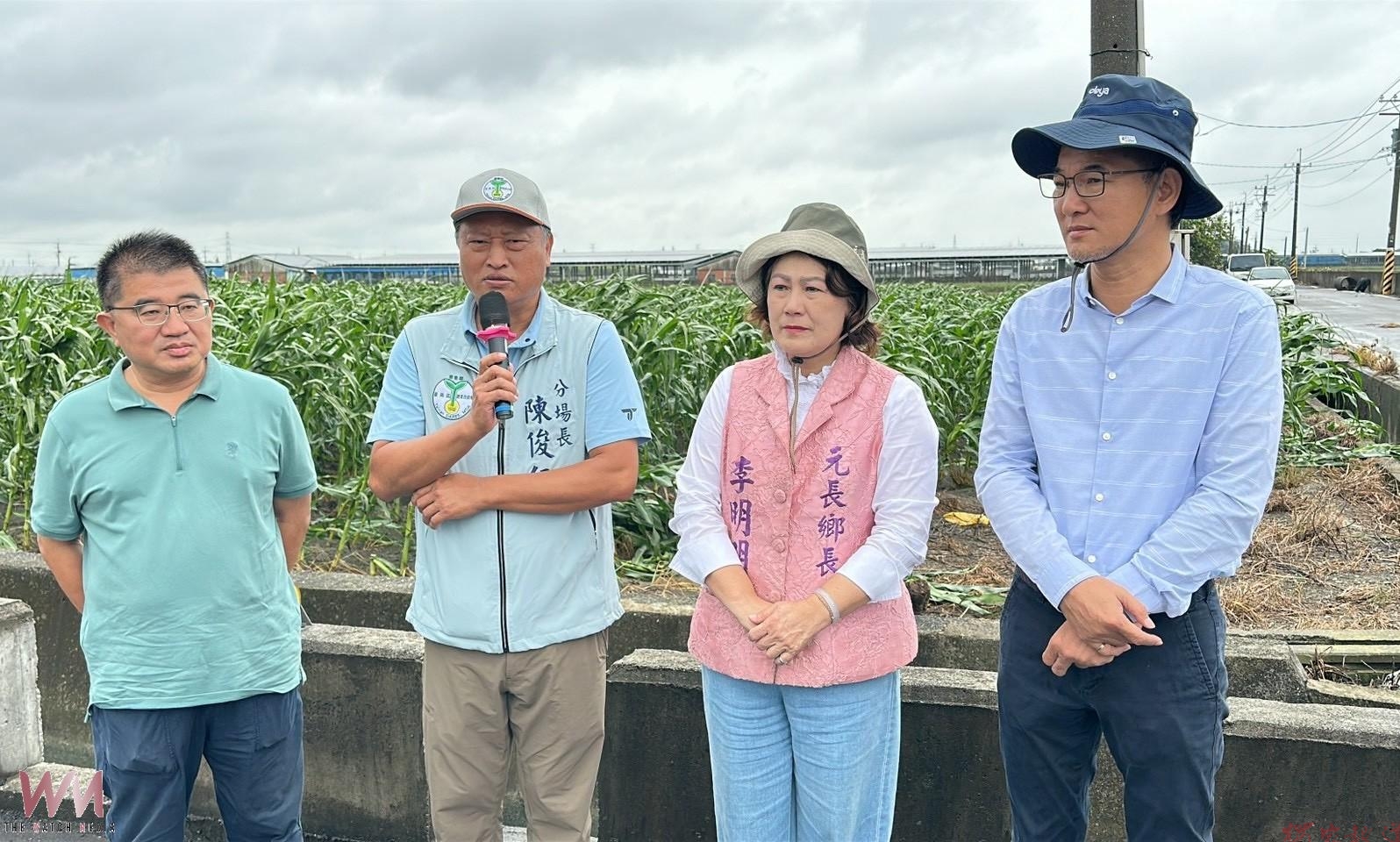 薔琵重創雲林農作!劉建國緊急會勘 農糧署承諾速報救助 薔琵重創雲林農作!劉建國緊急會勘 農糧署承諾速報救助